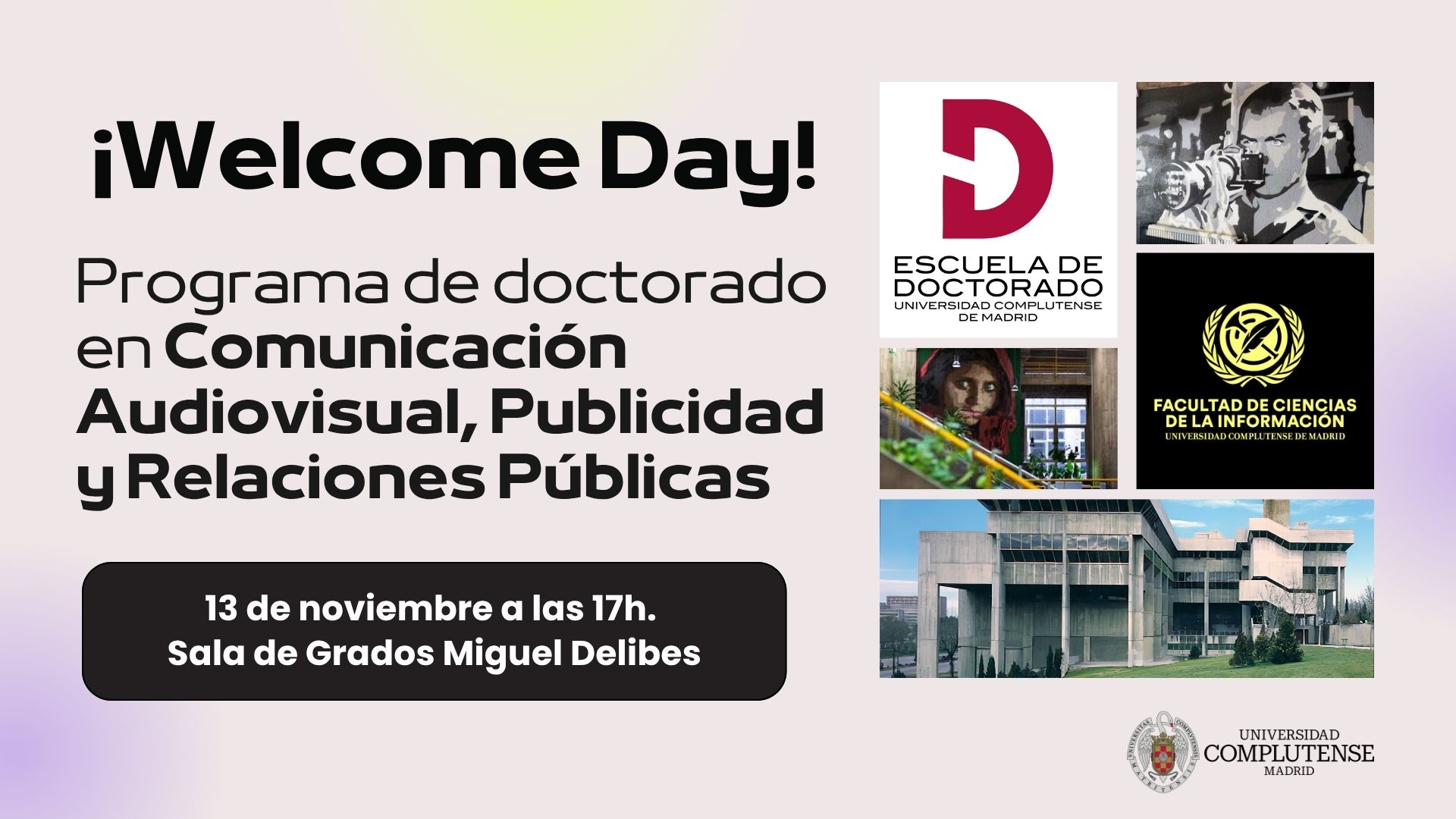 Welcome Day Curso 2025-2026